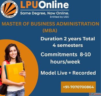 LPU MBA Online Course
