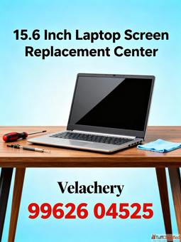 15.6 Laptop Screen Replacement - Velachery Chennai