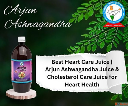 Best Heart Care Juice Arjun Ashwagandha Juice Cholesterol Care Juice for Heart Health