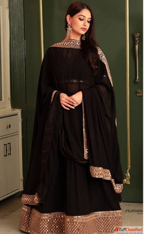 Beautiful Black Lehenga with Exclusive Discount Offers