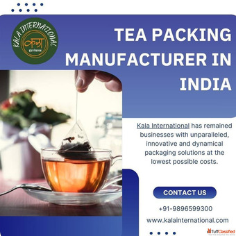 Tea Packing Manufacturer in india