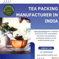 Tea Packing Manufacturer in india