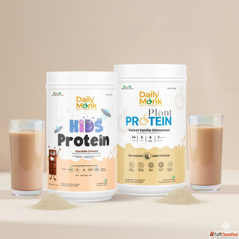 Daily Monk - Premium Dairy-Free Protein Probiotic Protein in India