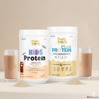 Daily Monk - Premium Dairy-Free Protein Probiotic Protein in...