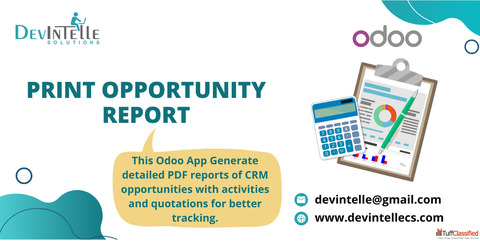 Print Opportunity Report in Odoo