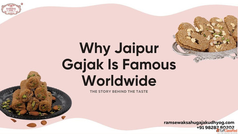 Why Jaipur Gajak Is Famous Worldwide - The Story Behind the Taste