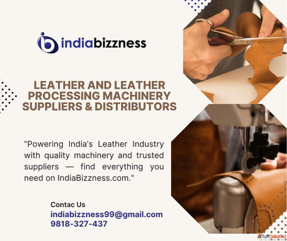 Leather and Leather Processing Machinery Suppliers Distributors - IndiaBizzness.com