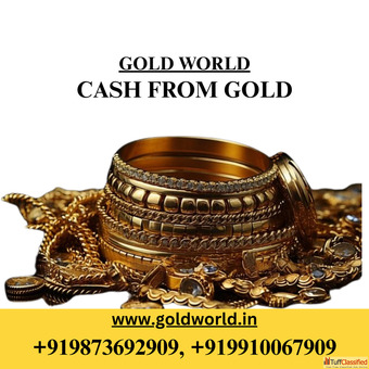If you want instant cash for your old gold than sell your gold to the GOLDWORLD.