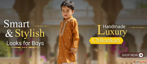 Buy Online Girl Wears and Boy Wear The Chikankari Raasaah