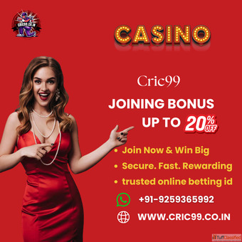 Cric99 - Best Online Betting ID for Safe Cricket Online Betting