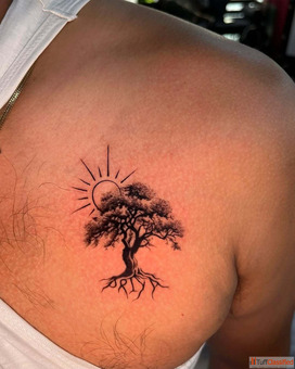 Nature Scene Tattoo Studio in Chennai - Irezumi Tattoo Studio