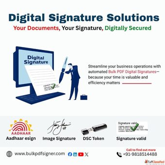 Bulk PDF Signer Software - Fast Secure Efficient Document Signing Solution
