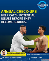 Dr. Suhail Bin Ahmed practices at Dr Suhail's Clinics i...