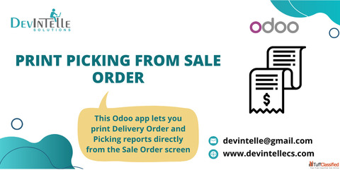 Print Picking from Sale Order in Odoo