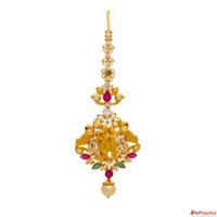 Affordable 2.5gram Gold Maang Tikka Price Designs CMR Jewell...