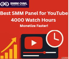 Best SMM Panel for YouTube 4000 Watch Hours Monetize Faster