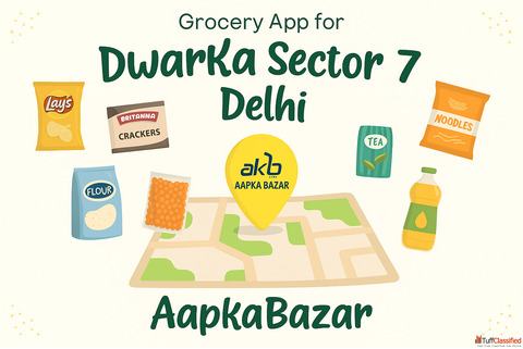 Daily Essentials Delivered to Your Doorstep - AapkaBazar Dwarka Sector 7