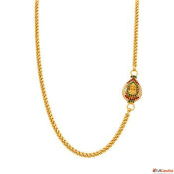 Latest 916 Gold Thali Chain Designs with Price CMR Jewellery