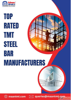 Top Rated TMT Steel Bar Manufacturers in West Bengal - Maan Shakti