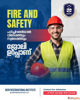 Join a Fire and Safety Course in Kollam