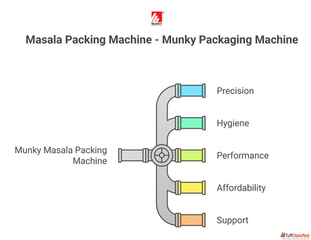 Masala Packing Machine - Munky Packaging Machine