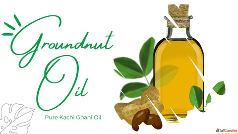 Healthy Living Starts with GirOrganic Groundnut Oil - Shop Now