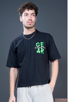 Black Gear Oversize Casual Stylish Perfect Fit for Men