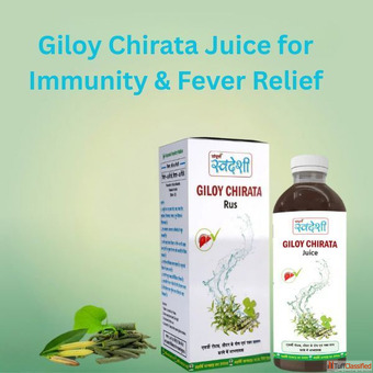 Giloy Chirata Juice for Immunity Fever Relief