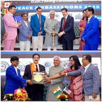 Dr. Sandeep Marwah Inaugurates UDMP Diplomatic Mission for P...