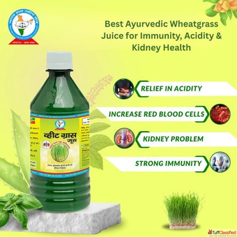 Best Ayurvedic Wheatgrass Juice for Immunity Acidity Kidney Health