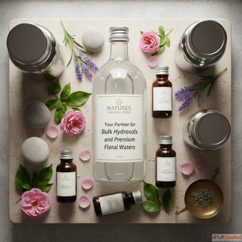 Your Partner for Bulk Hydrosols and Premium Floral Waters
