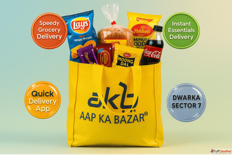 Daily Essentials Delivered Instantly in Dwarka Sector 7