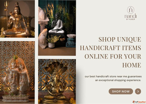 Shop Unique Handicraft Items Online for Your Home