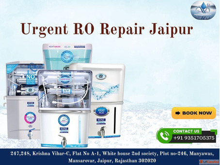 Urgent RO Repair Jaipur - Fast Reliable Service by Aqua Cool Point