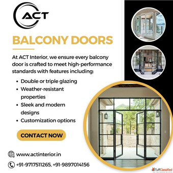 Balcony doors suppliers in Ghaziabad