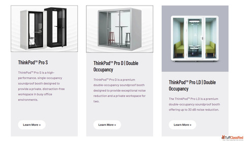 Acoustic Office Work Pods - The Smart Solution for Noise-Free Productivity