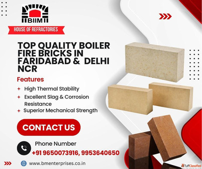 Top Quality Boiler Fire Bricks in Faridabad and Delhi NCR