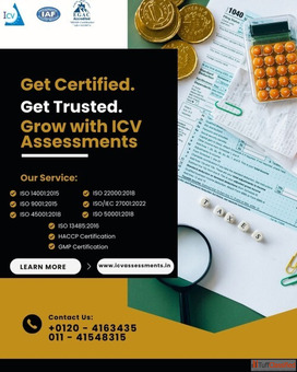 Get ISO 22000 Certification from the Best ISO Certification Body - ICV Assessments