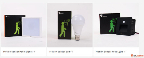 Smart Motion Sensor Lights in India at Best Price