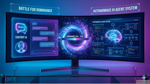 Chatbots vs AI Agents Which One Will Rule Web UX