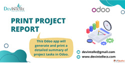 Print Project Report in Odoo