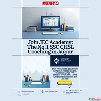 Join JEC Academy The No. 1 SSC CHSL Coaching in Jaipur