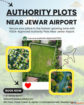 Authority Plots Near Jewar Airport.