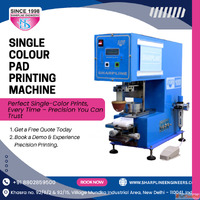 Single Color Pad Printing Machine - High Precision Printing ...