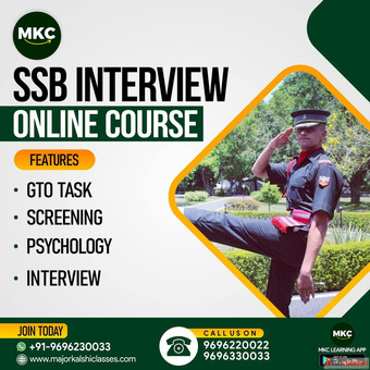 Join the Best SSB Interview Online Course in India - MKC
