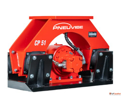 Pneuvibe Plate Compactors to compact Soil gravel Sand and As...