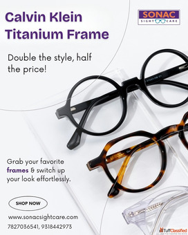 Premium Eyewear Glasses Frames by Sonac Sight Care