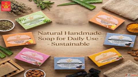 Natural Handmade Soap for Daily Use - Sustainable