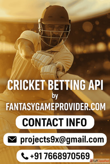 Buy Premium Cricket Betting API for Live Odds Scores - Fantasygameprovider.com