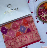 Check Out The Premium Collection of Banarasi Saree Online Ha...